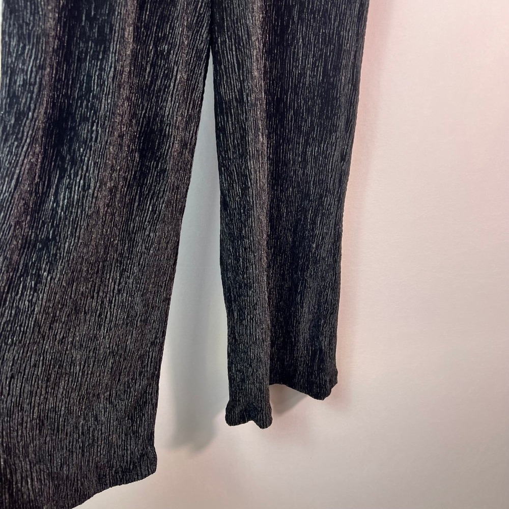Cat & Jack Girls Black Plisse Sleeveless Wide Leg Jumpsuit Size M 8 NWT - Picture 4 of 7